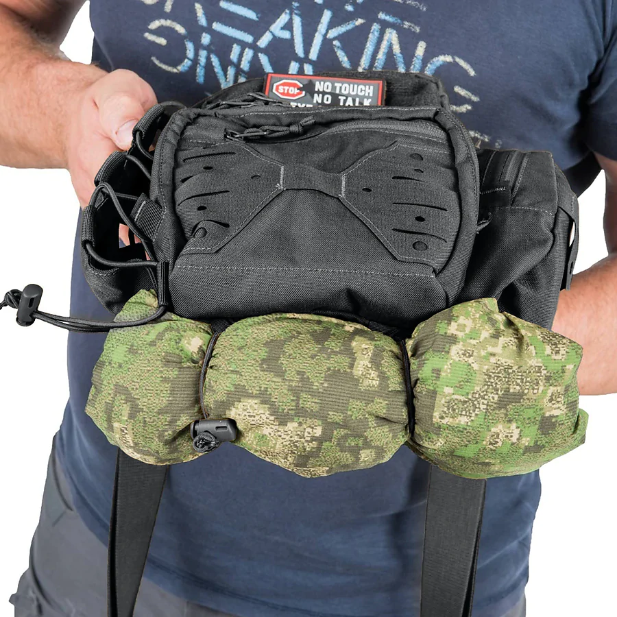 Тактическая боковая сумка Helikon EDC 11л. Черный