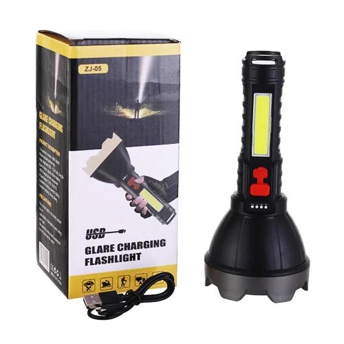 Фонарь ручной ZJ-05-OSL COB. Черный