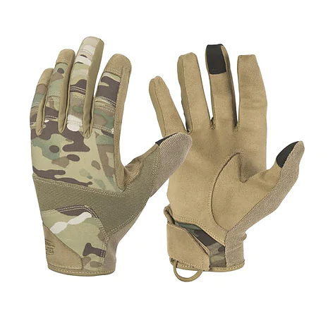 Рукавички тактичні Helikon Range. Мультикам