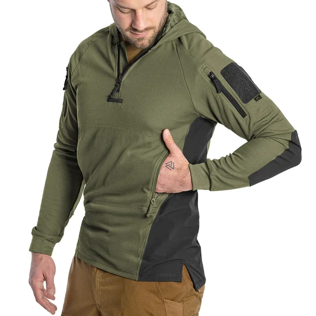 Кофта тактическая Helikon TopCool. Олива