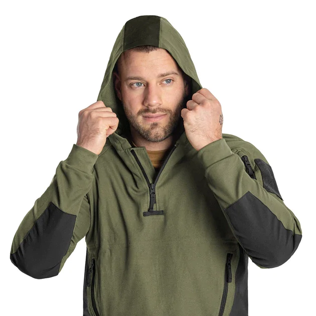 Кофта тактическая Helikon TopCool. Олива
