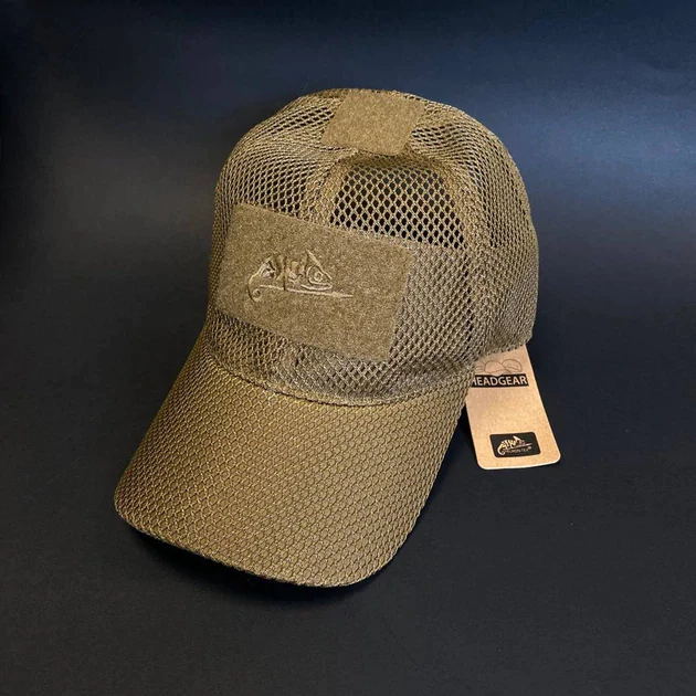 Тактична кепка Helikon BBC Mesh. Койот