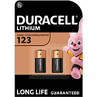 Батарейка Duracell Ultra Lithium CR123A, 1 шт