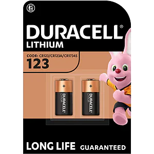 Батарейка Duracell Ultra Lithium CR123A,1 шт