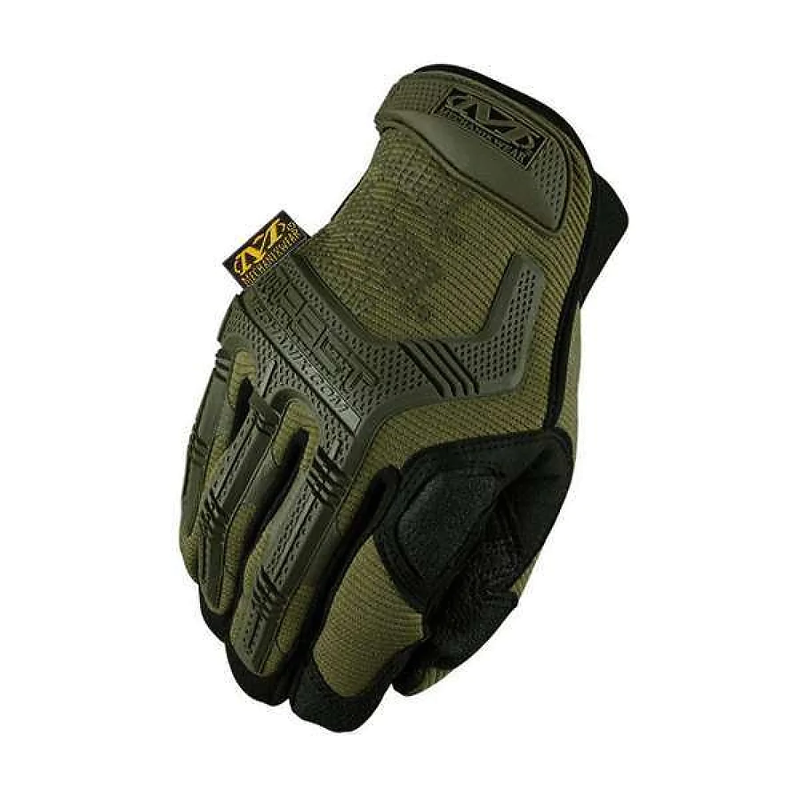 Перчатки тактические MECHANIX M-Pact (реплика). Олива