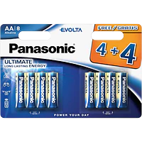 Батарейка Panasonic Evolta Ultimate LR6, AA, Alkaline. шт