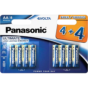 Батарейка Panasonic Evolta Ultimate LR6, AA, Alkaline. шт