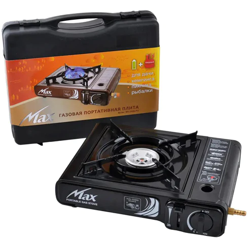 Плита портативная MAX MS-2500LPG. Черный