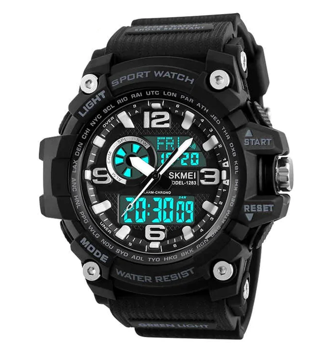 Часы наручные SKMEI 1283BK. Черный