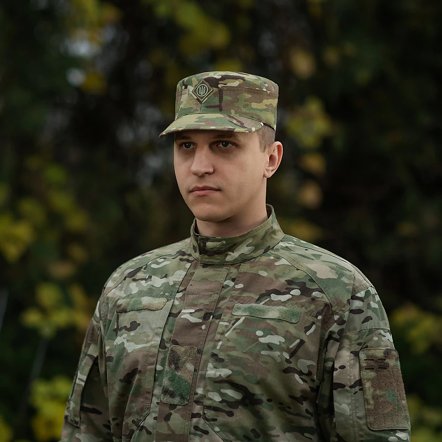 Кепка-мазепинка M-Tac із гербом парадна. Мультикам