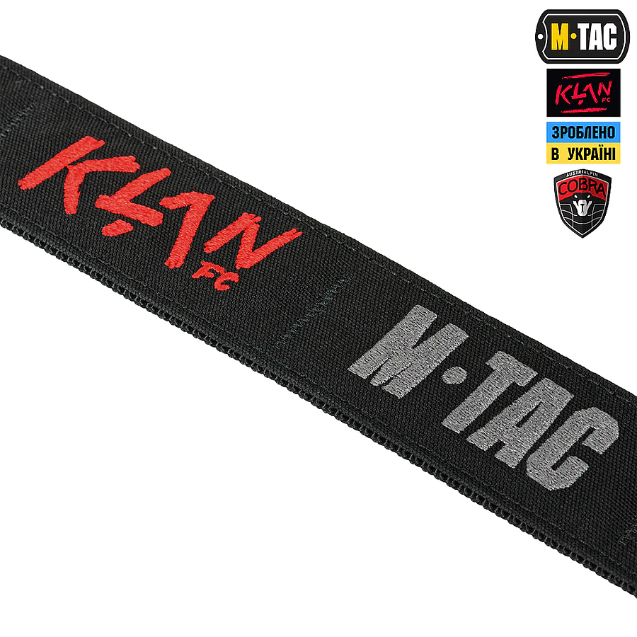 Тактический ремень M-Tac KLAN Cobra Buckle Belt. Черный