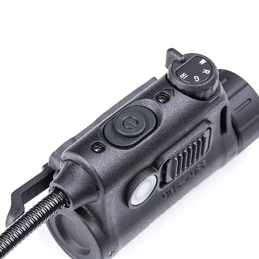 Ліхтар тактичний для шолома M-Tac Nextorch. Чорний