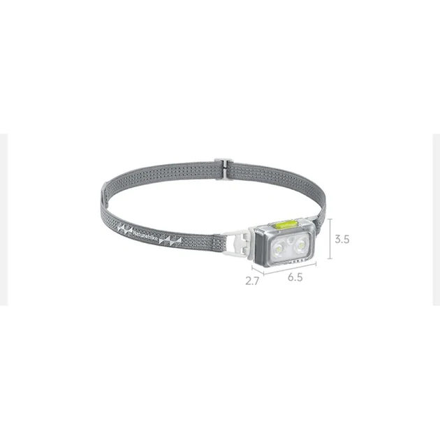 Ліхтар налобний Naturehike CNK2550ZM011. Сірий