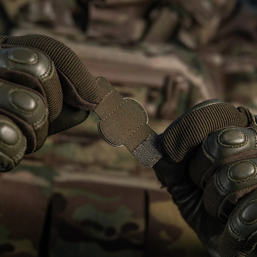 Патч з кріпленням MOLLE M-Tac PVC група крові AB (IV)-. Олива