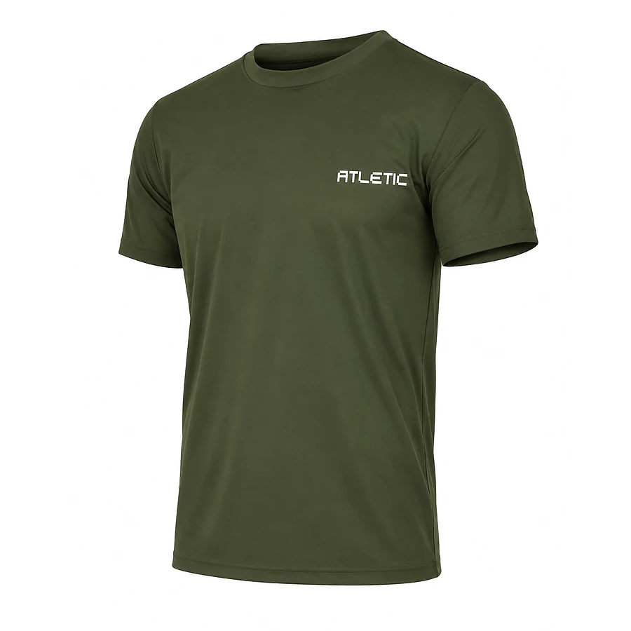 Футболка мужская Atletic  coolmax. Олива