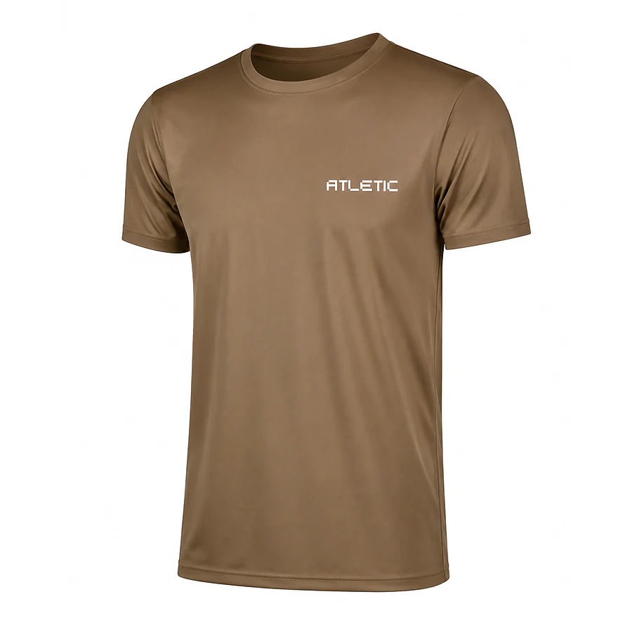 Футболка мужская Atletic  coolmax. Койот