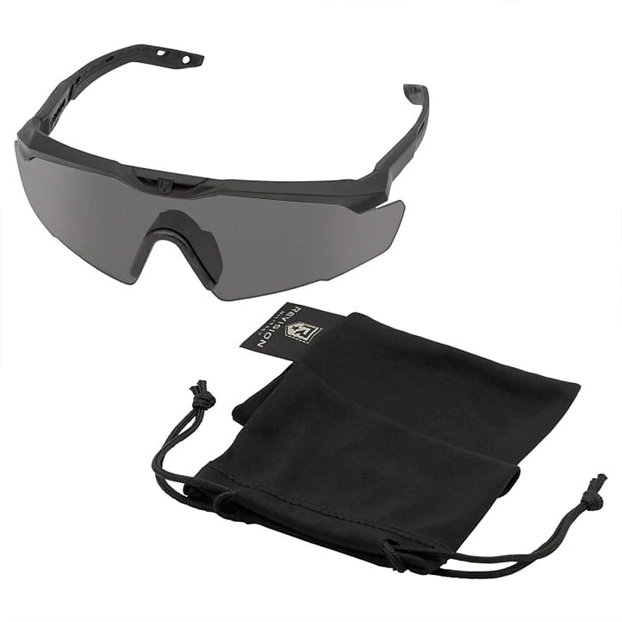 Окуляри  тактичні Revision Sawfly R3 Max Smoke Lens Regular. Чорний