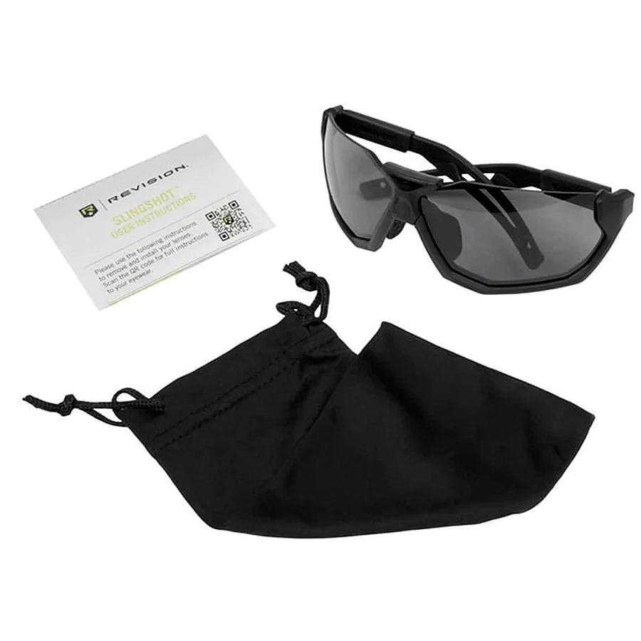 Очки тактические Revision SlingShot Smoke Lens. Черный