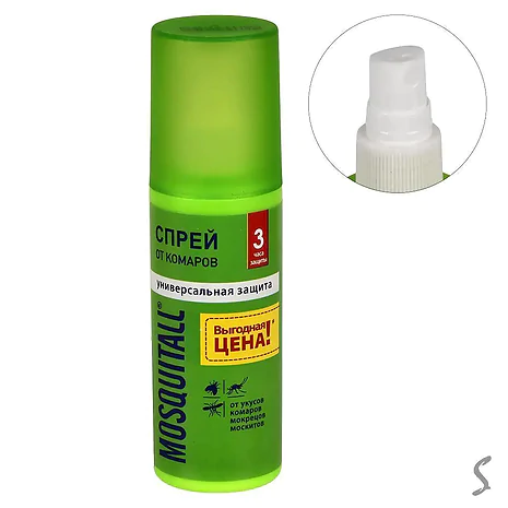 Спрей от комаров и насекомых Mosquitall WL-2380 100 мл