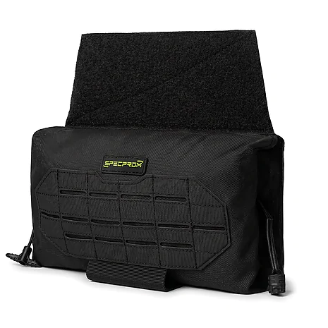 Тунельна аптечка з балістичним захистом 2 клас SPECPROM Warmor 3.0 Roll. Чорний