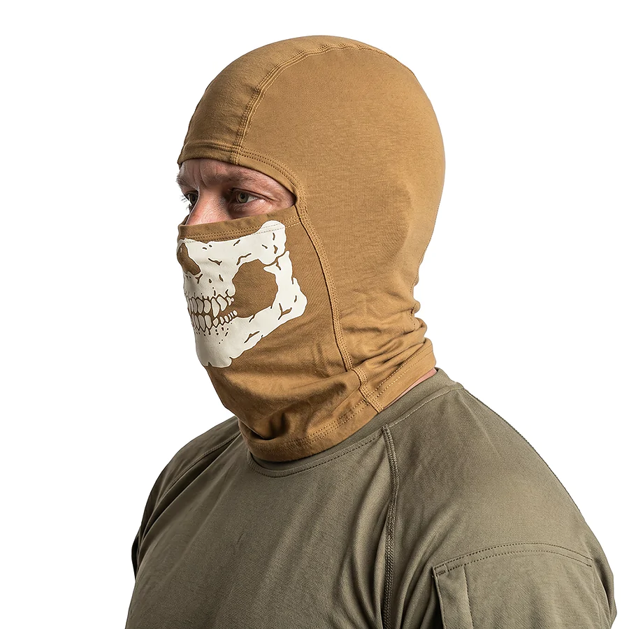 Балаклава тактична Sniper Череп. Койот