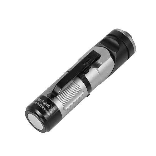 Ручной фонарь с клипсой Naturehike CNK2450ZM013. Серый