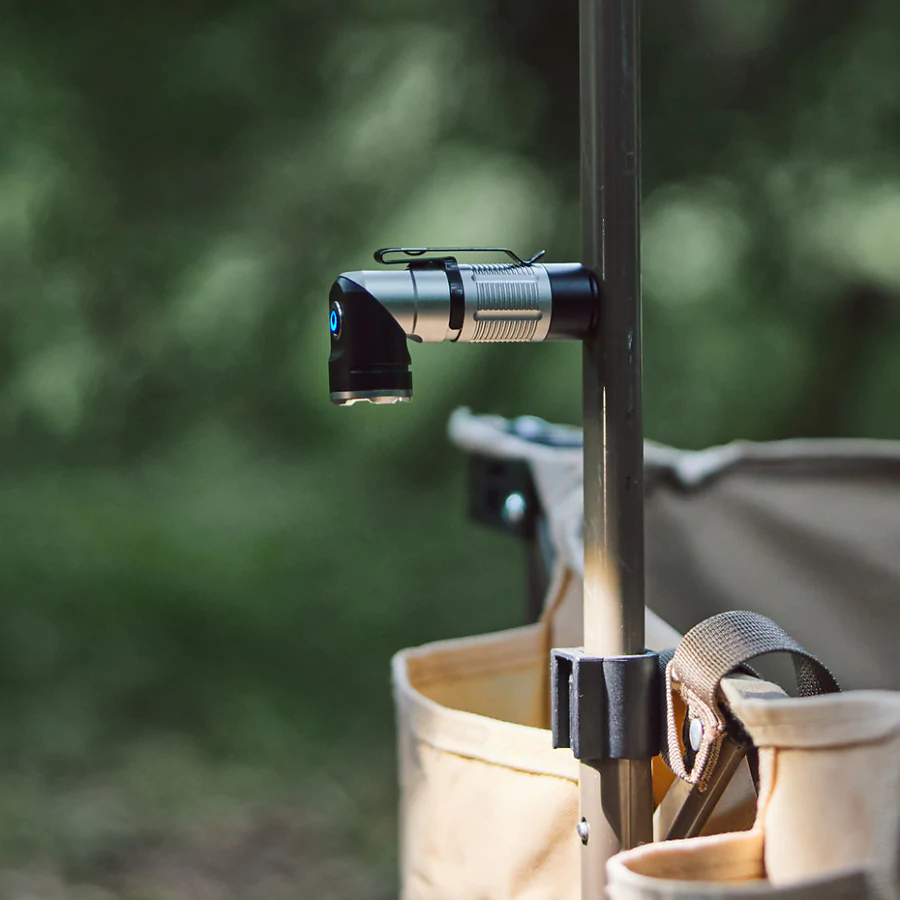 Ручний ліхтар з кліпсою Naturehike CNK2450ZM013. Сірий