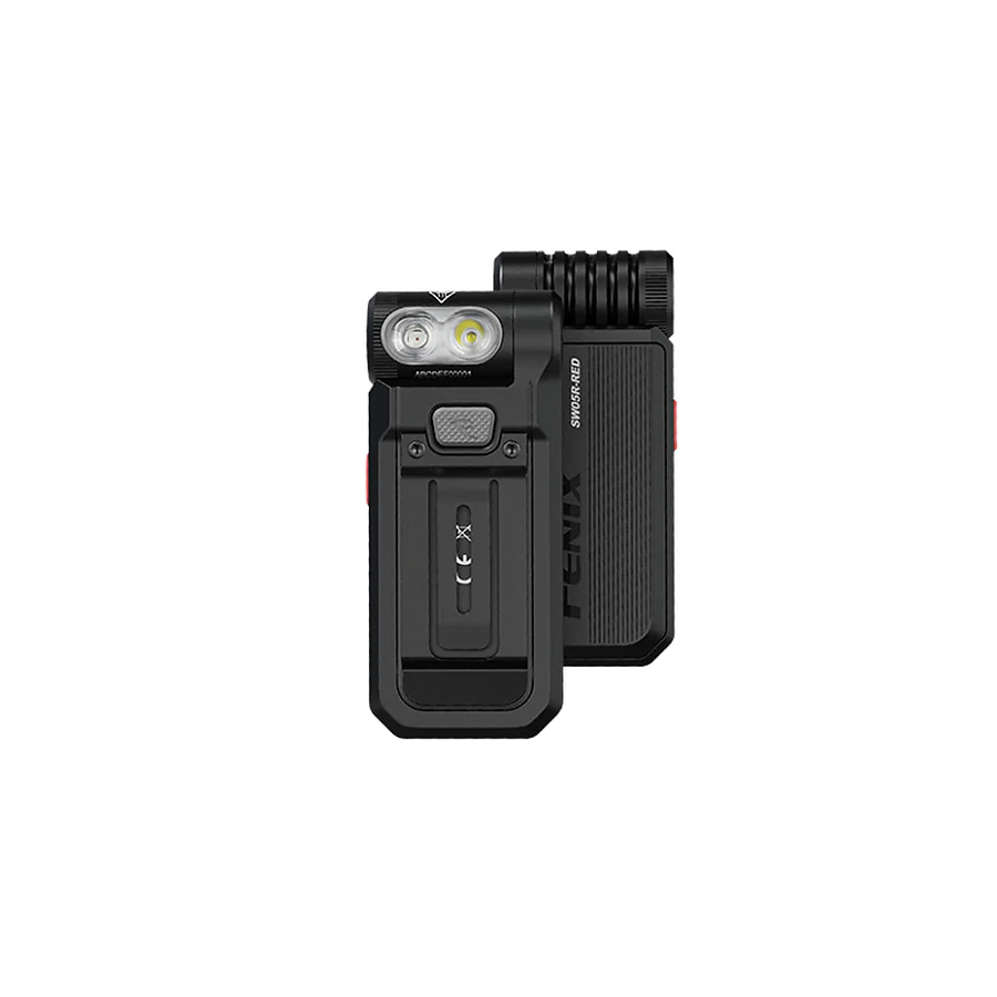 Фонарь ручной Fenix SW05R-RED LED. Черный
