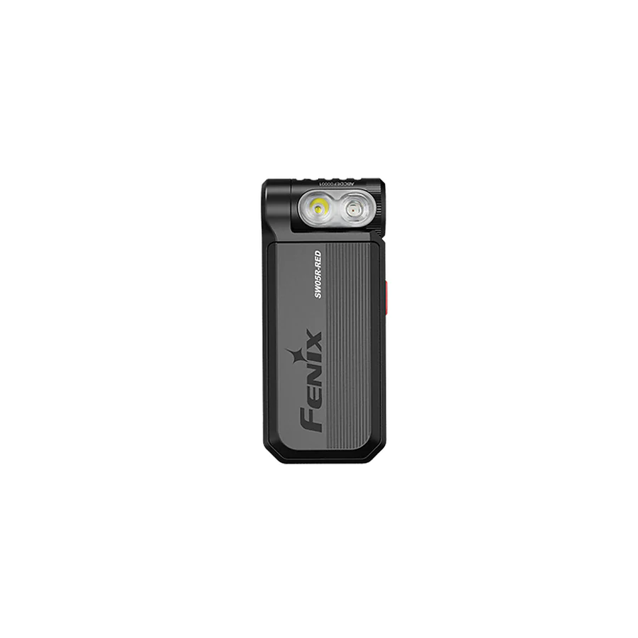 Фонарь ручной Fenix SW05R-RED LED. Черный