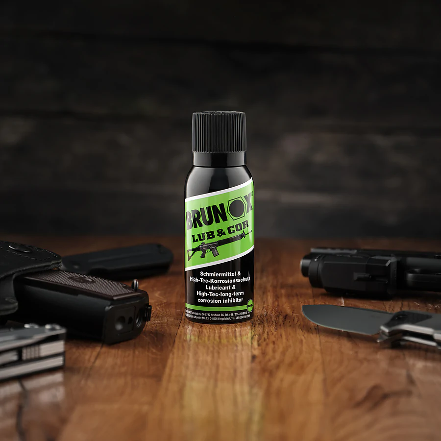 Мастило для догляду за зброєю з помпою Brunox Lub & Cor 100ml 100 мл
