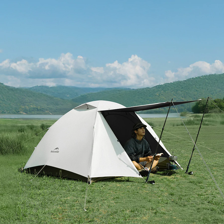 Намет надлегкий двомісний Naturehike Greek Style CNK2300ZP024. Бежевий