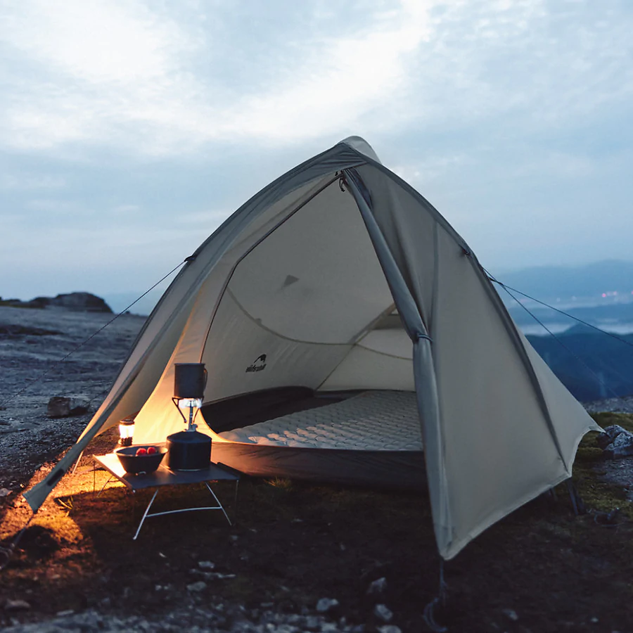 Намет надлегкий одномісний Naturehike Cloud Up Base 1 Tent Pro CNK2350WS020. Пісочний