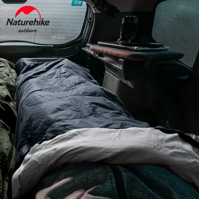 Спальний мішок Naturehike Y150L NH21MSD08 лівий. Сірий