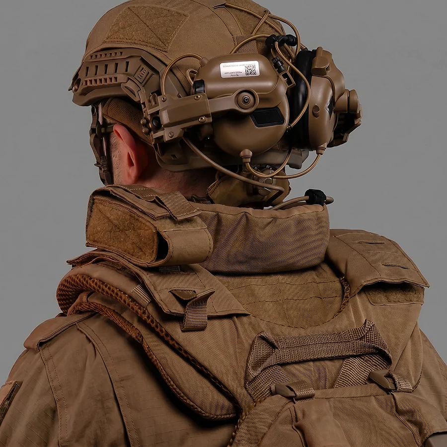 Балістичний захист шиї Warmor Neck Protection 2.0. 1 клас SPECPROM. Койот