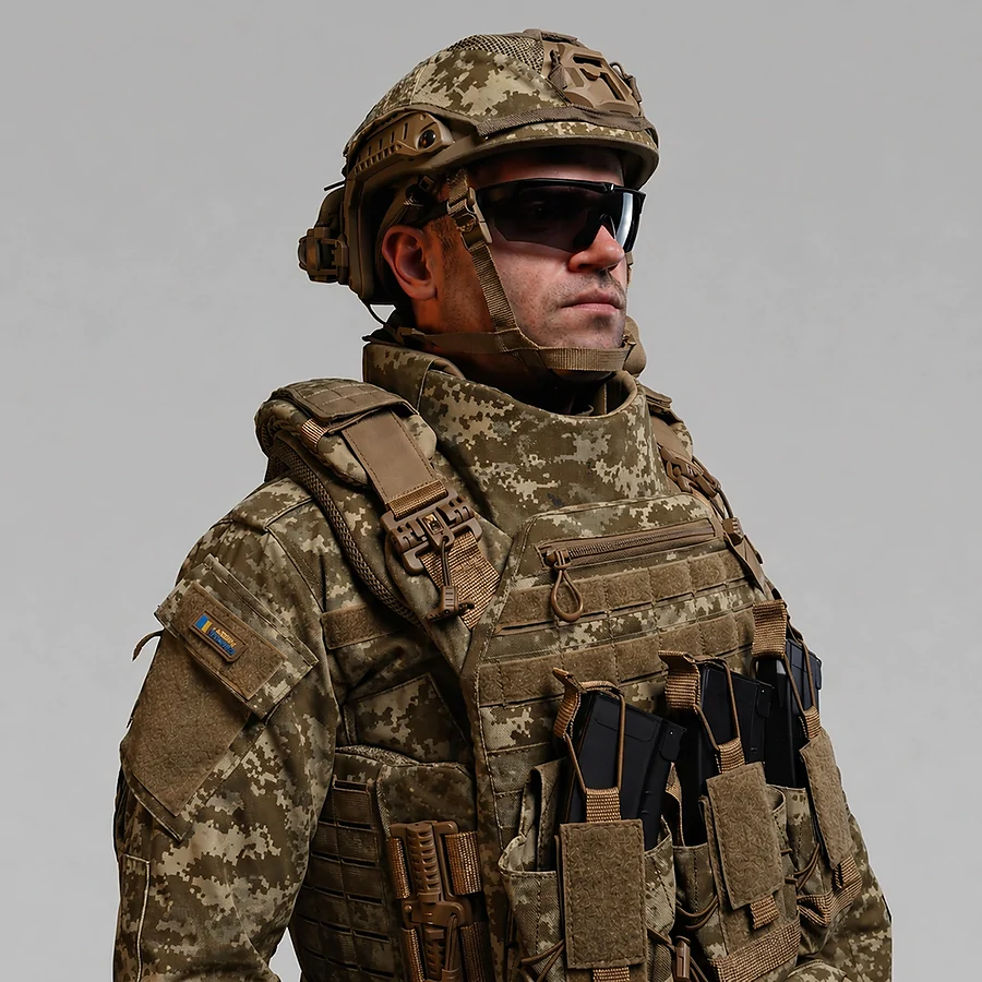 Балістичний захист шиї Warmor Neck Protection 2.0. 1 клас SPECPROM. Піксель
