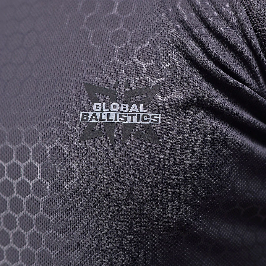 Тактична футболка Global Ballistics Hexagon. Сірий