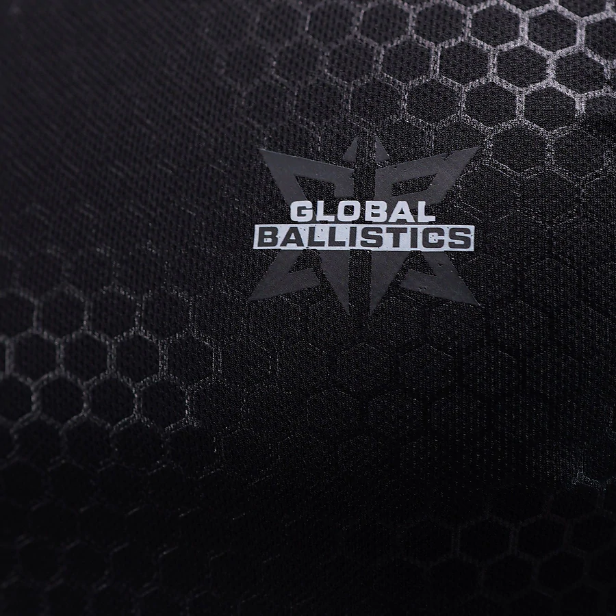 Тактична футболка Global Ballistics Hexagon. Чорний