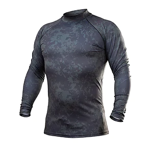 Чоловічий тактичний рашгард Combatant ASSAULT PRO LS Pattern. Графіт