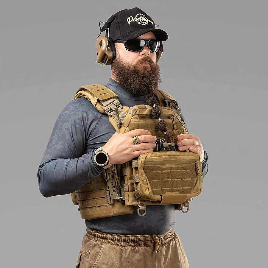 Чоловічий тактичний рашгард Combatant ASSAULT PRO LS Pattern. Графіт