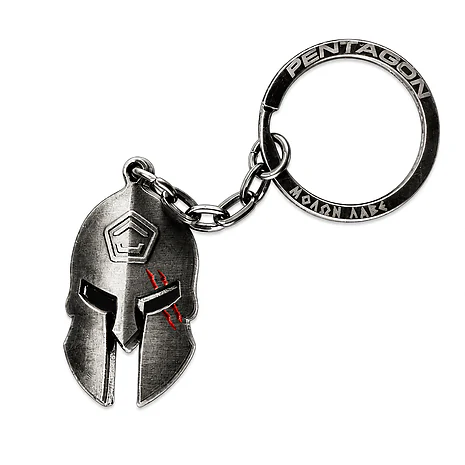 Брелок Pentagon Spartan Keyring ANTIQUE. Cірий