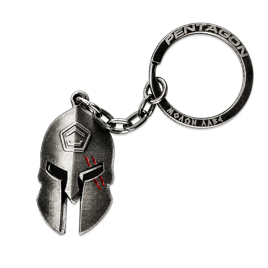 Брелок Pentagon Spartan Keyring  ANTIQUE. Cірий