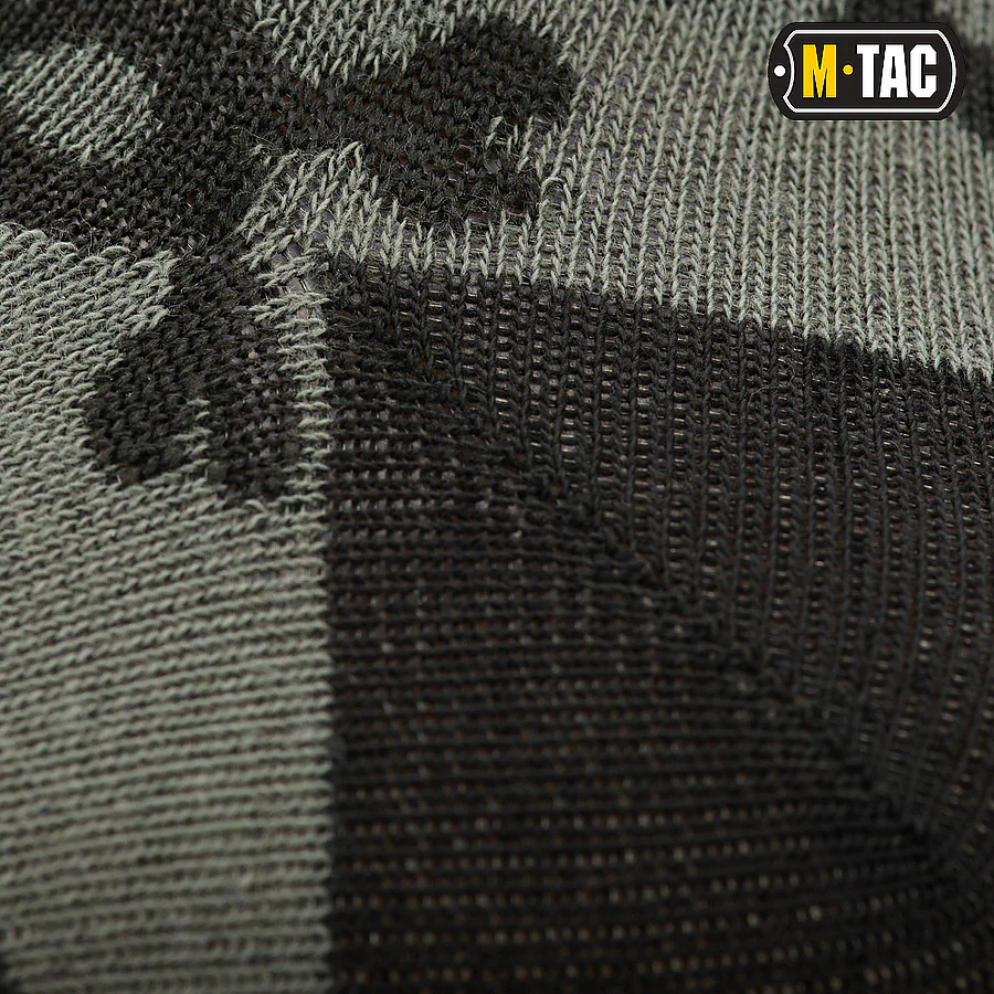 Носки тактические летние M-Tac Mk.3 Pirate Skull. Олива