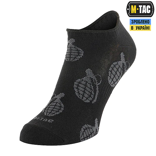 Носки M-Tac летние легкие Grenades. Черный
