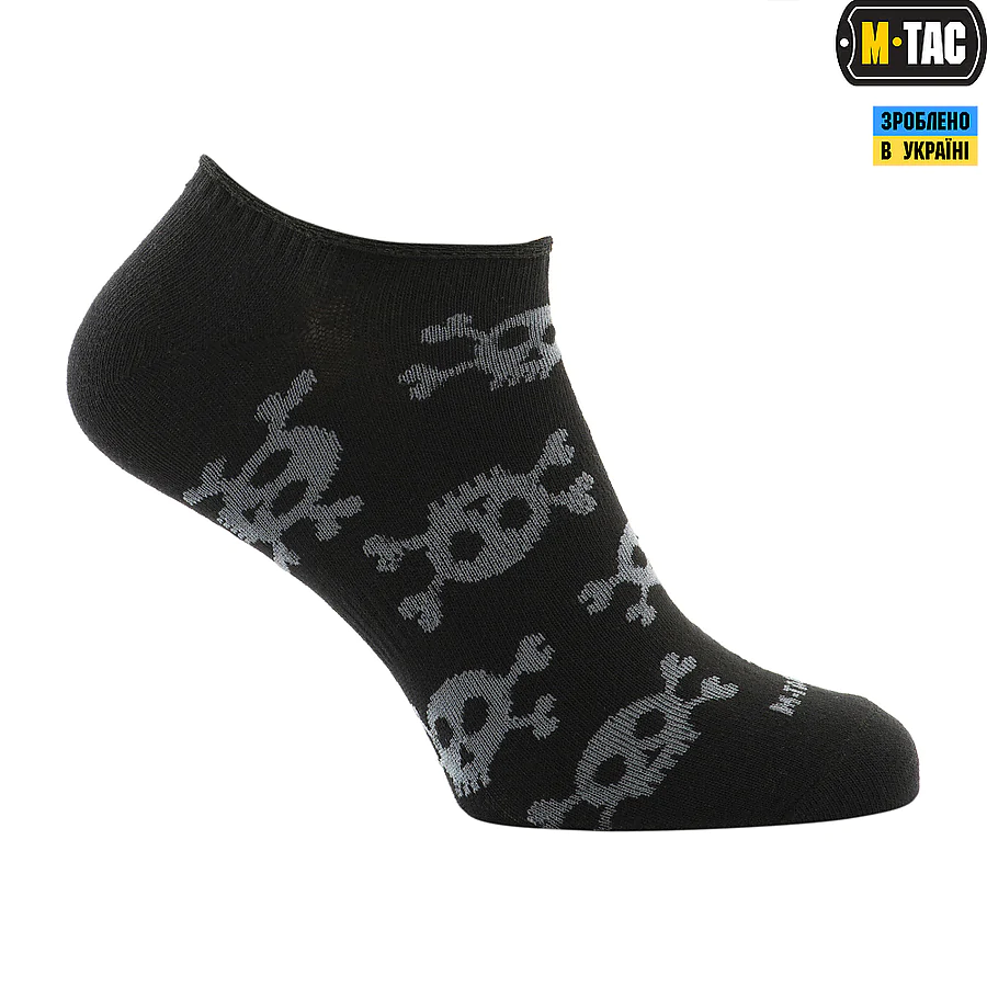 Носки M-Tac летние легкие Pirate Skull. Черный