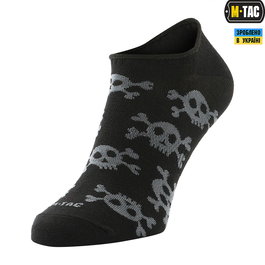 Носки M-Tac летние легкие Pirate Skull. Черный