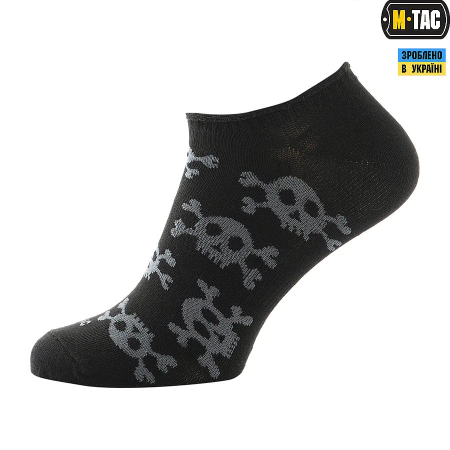 Носки M-Tac летние легкие Pirate Skull. Черный