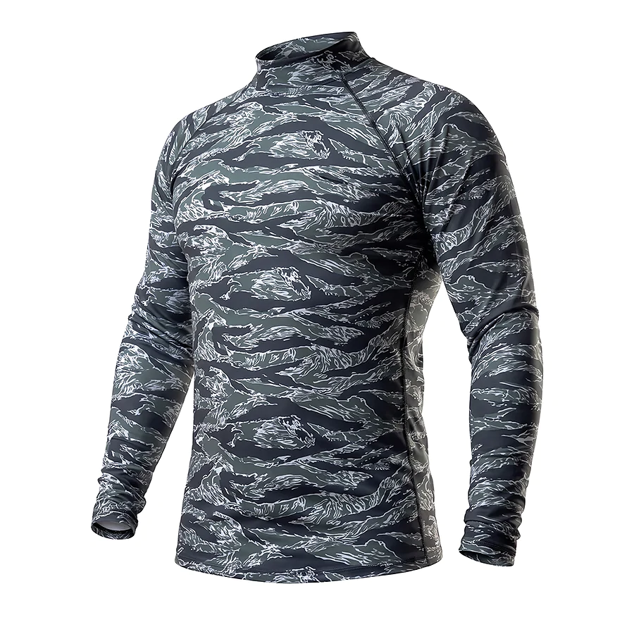 Чоловічий тактичний рашгард Combatant ASSAULT PRO LS. Tiger Blue