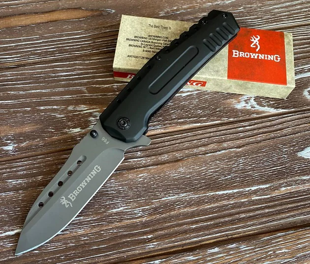 Ніж складний Browning 2577.  Чорний