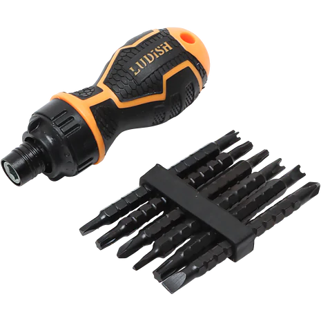 Набор отверток Ludish-12PCS. Черный