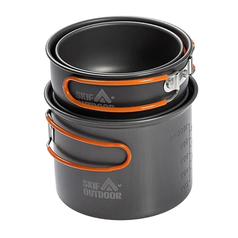 Кемпинговый набор для приготовления еды Skif Outdoor Fuzz Pot II. Черный